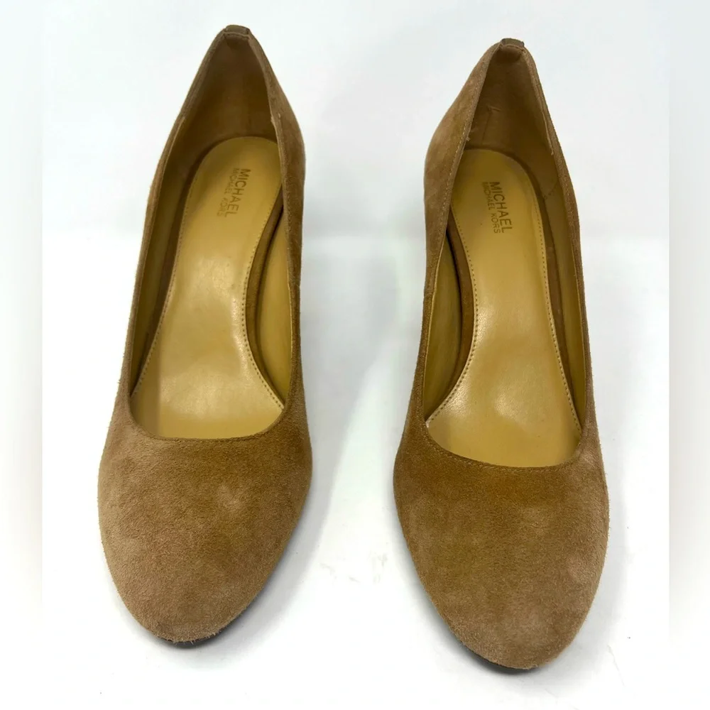 Michael Kors Suede Heels Size 8.5 M - Picture 2 of 8
